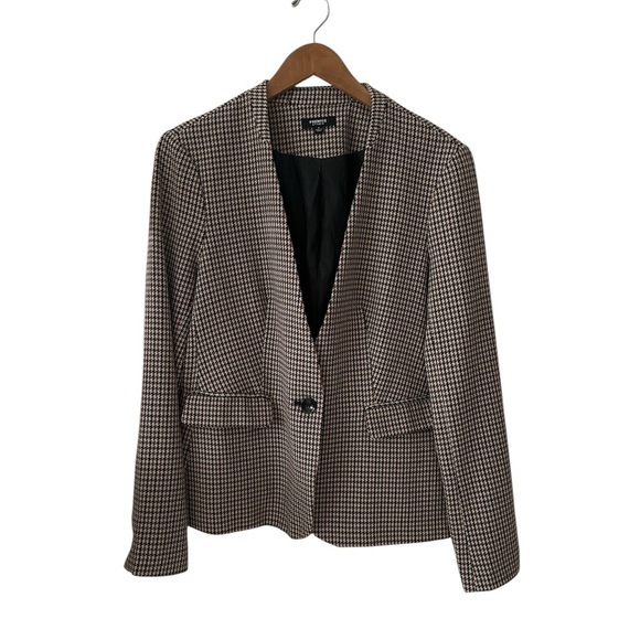 Premise Jackets & Blazers - Premise Studio Neutral Colors Houndstooth Blazer sz 8